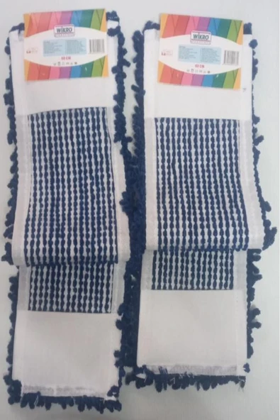 WİKRO Wikro 3 Adet Mikrofiber Makarna Mop 50 Cm - 2