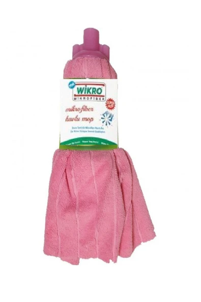 WİKRO Wikro Fiber Paspas Yedek Ucu Ve Ahşap Sapı Takım - 2