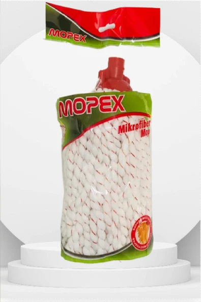 MOPEX 2 Adet %100 Mikrofiber Vileda Tipi Yedek Mop Paspas Ucu - 4