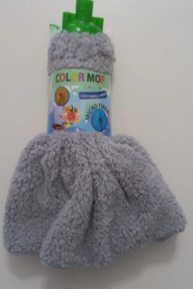 Color 5 Adet Mop Havlu Paspas Mop Yedek Ucu - Resim 3