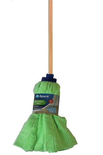 Spark Havlu Vileda Paspas Mop Large Ucu Ve Ahşap Sapı Takım - 3