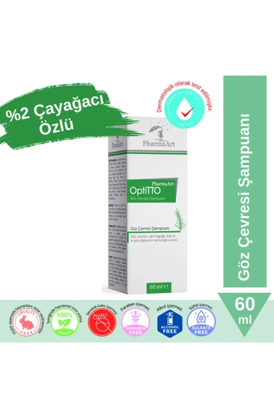 PHARMAART Optitto Göz Çevresi Şampuanı 60 ml