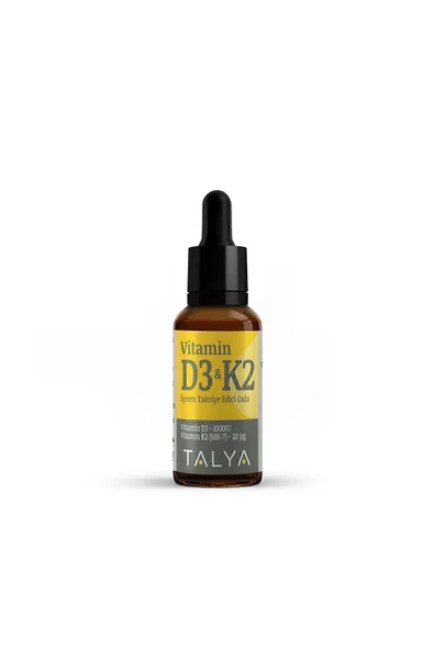 TALYA Vitamin D3&k2 Içeren Takviye Edici Gıda Damla, 10 ml - 3