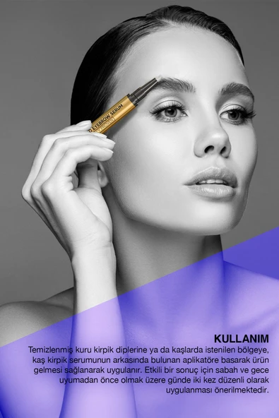 BİOXCİN Kaş ve Kirpik Serumu - Kolajen Hyaluronik Asit Hint Yağı Keratin Peptidleri B5 Biocomplex B11 - 6