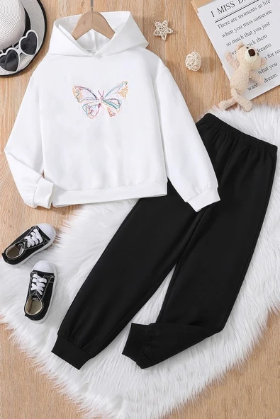 Çocuk Butterfly Eşofman Takımı - Resim 3