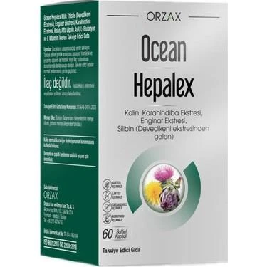 Ocean Hepalex 60 Softjel Kapsül ürün görseli