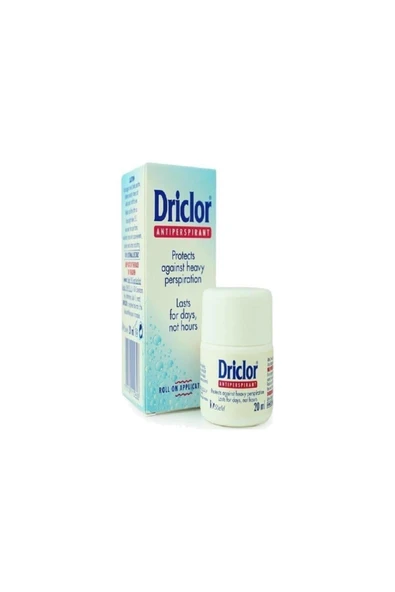 DRİCLOR Roll-on 20 Ml 5054563093592