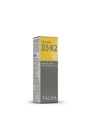 TALYA Vitamin D3&k2 Içeren Takviye Edici Gıda Damla, 10 ml - 2