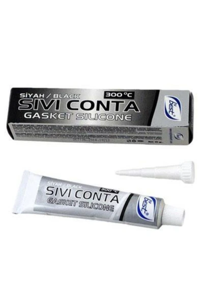 Best Isıya Dayanıklı Sıvı Conta, Silikon [siyah] 45 Gr
