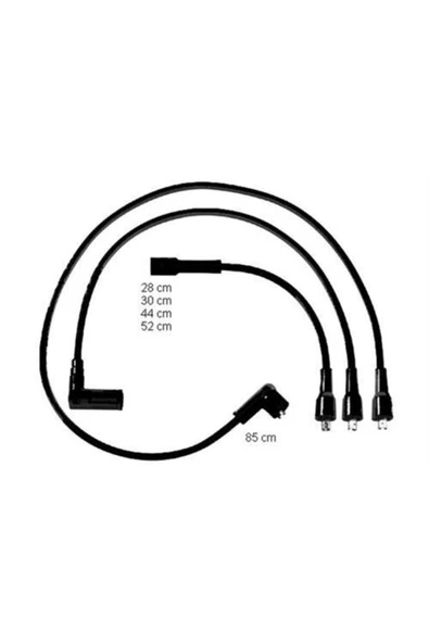 Hellux Hbk.3159 Buji Bobin Kablosu Tmpr-tıpo S-sx 1.4 8v Karbüratörlü Fıat