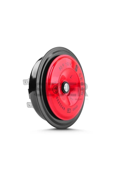 12v Didit Korna 335 Hz Kalın Ses Kırmızı (91 MM)