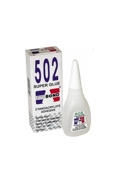 502 Evobond Süper Japon Yapıştırıcı 20 gr.