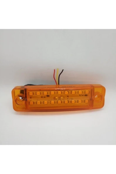 18 Ledli Parmak Led Lamba Sarı 24v (2 Adet)