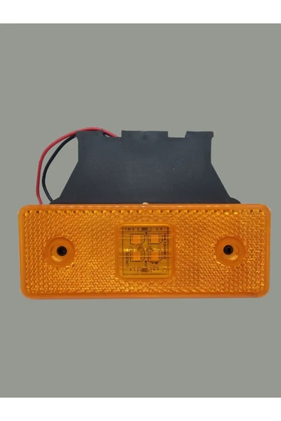 12 Adet 4 Ledli Dorse Yan Kasa Led Lamba 12v Sarı (E Belgeli)