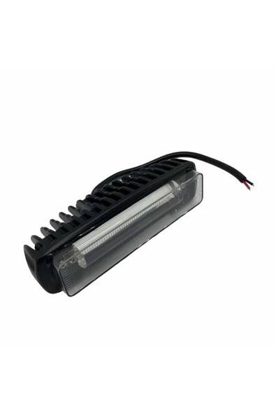 10v-80v Led Spot Lamba Mercekli (KIRMIZI ÇİZGİ) (110*44 MM) Forklift