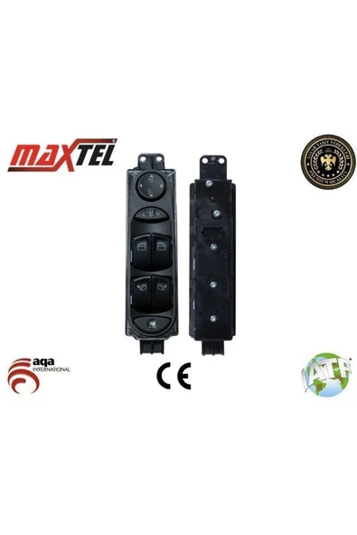 Cam Açma Salterı Ön Sol (komple, Ayna Ayarlı 10 Fıslı) Vıano W639 03> Vito W639 03> -18208313