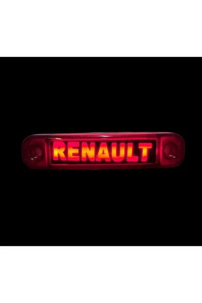 Renault Yazılı Parmak Lamba