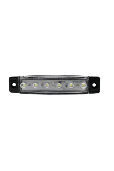 6 Ledli 24 Volt Parmak Lamba Beyaz (10 Adet)