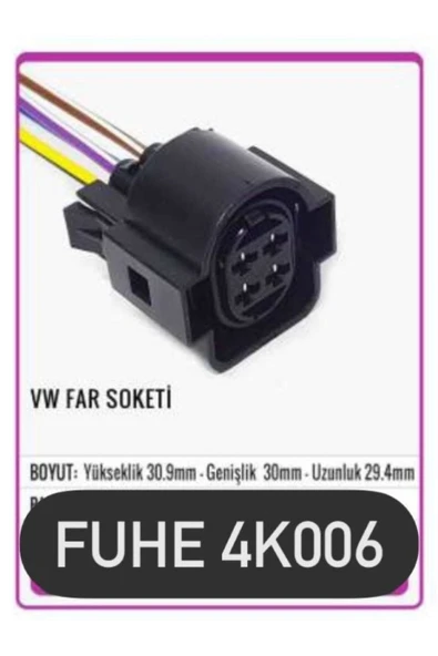 Fhe 4k006 Vw Far Soketi