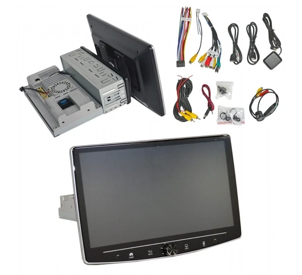Twogo GO-i1007 Android Monitör 10,1 inç HD Dokunmatik Ekran Carplay, 2GB+32GB 60Wx4 GPS BT - 3