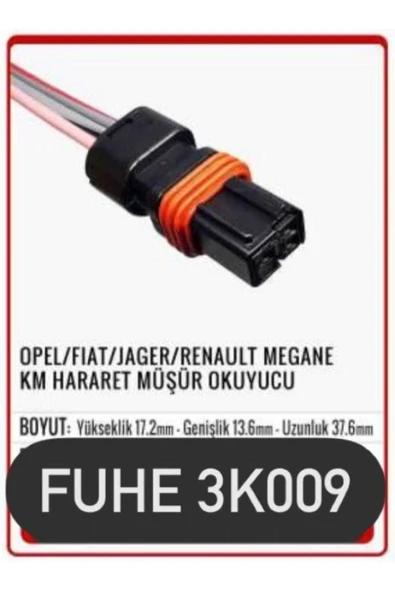 Fhe 3k009 Opel/fiat/jager/renault Megane Km Hararet Müşür Okuyucu