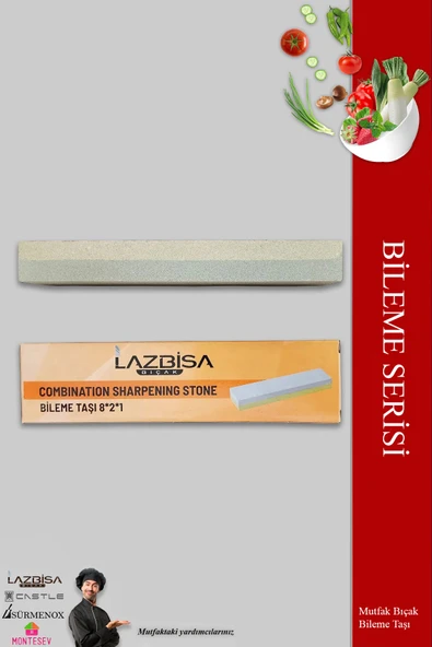 Çift Taraflı Profosyonel Bıçak Balta Bileme Taşı 20-5-2,5 Cm