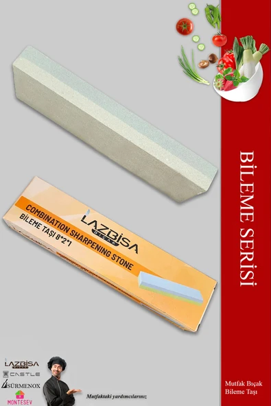 Çift Taraflı Profosyonel Bıçak Balta Bileme Taşı 20-5-2,5 Cm - 2