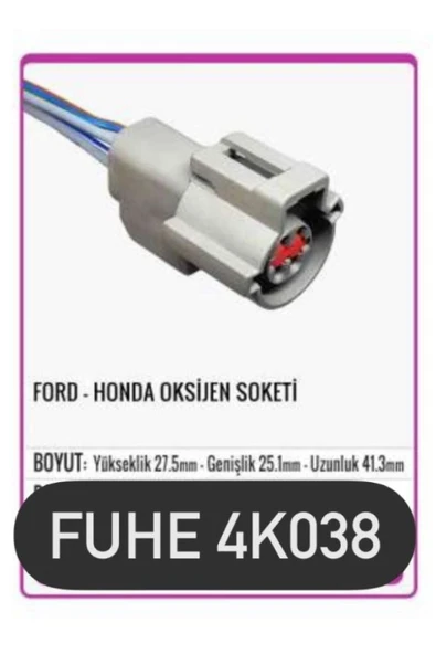 Fhe 4k038 Ford-honda Oksijen Soket