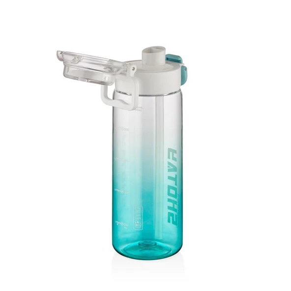 Shotay Soft Gradient Su Matarası PC Turkuaz 800Ml - 2