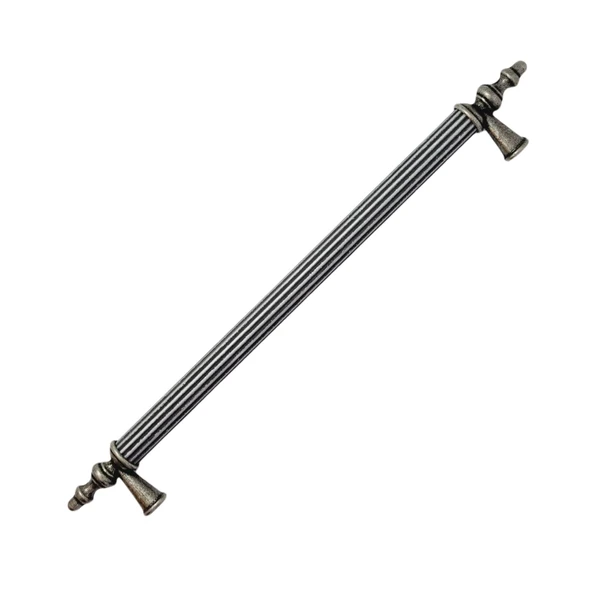 Zirve Çubuk Antik Gümüş 224 mm Alüminyum Kulp ( 5 ADET ) - 6