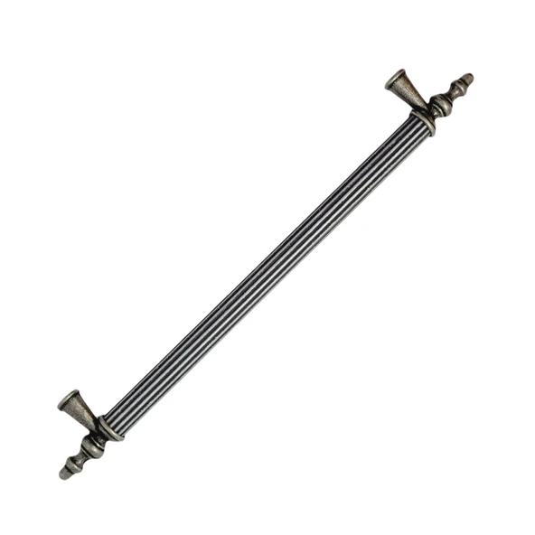 Zirve Çubuk Antik Gümüş 224 mm Alüminyum Kulp ( 5 ADET ) - 4