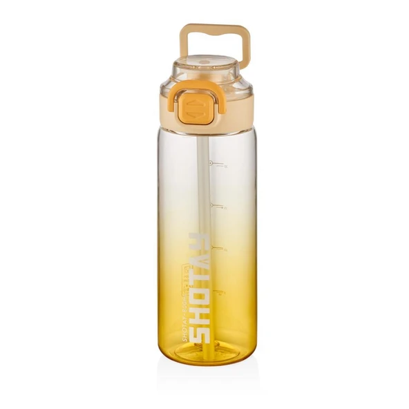 Shotay Soft Gradient Su Matarası PC Sarı 800Ml