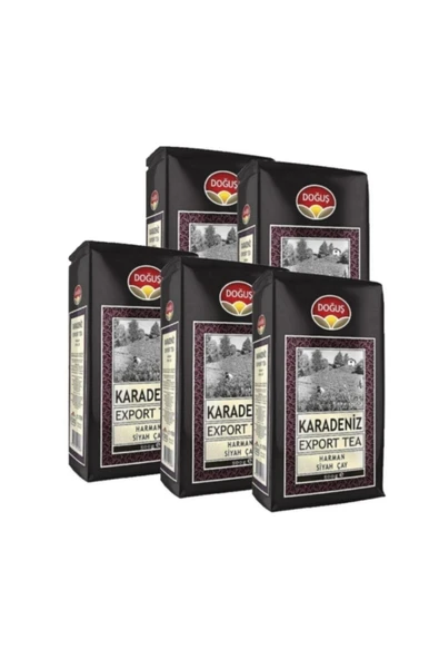 Doğuş Karadeniz Export Organik Dökme Siyah Çay 5 x 500 gr