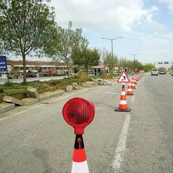 Kendinden Ağırlıklı Duba Eko Trafik Konisi Otopark Trafik Konisi 75 cm - 3