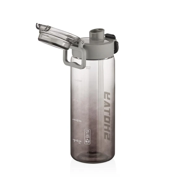 Shotay Soft Gradient Su Matarası PC Siyah 800Ml - 2