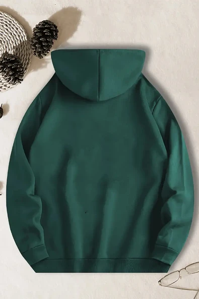 Iridescent Serendipity Baskılı Oversize Sweatshirt - Resim 4