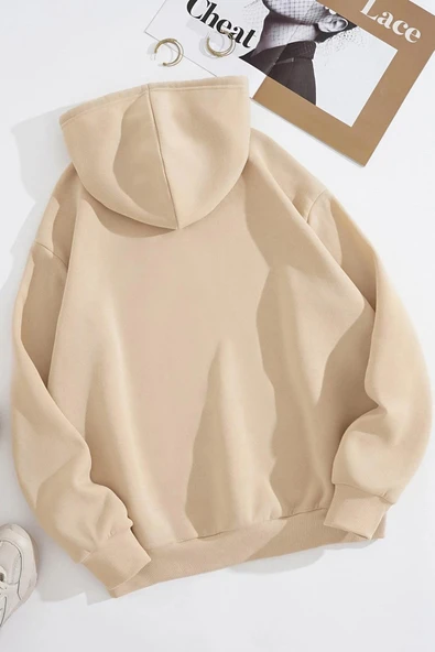 Frank Active Power Baskılı Oversize Sweatshirt - 2
