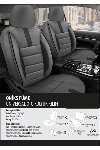 Bmw Z8 Koltuk Kılıfı Oniks Füme
