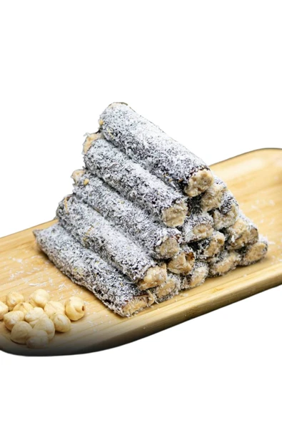 Gümüşhane Hindistan Cevizli Fındık Ezmeli Rulo Sarma 500 GR - 2