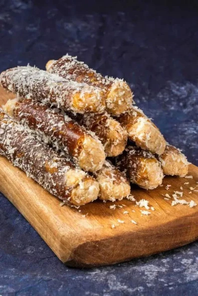 Gümüşhane Hindistan Cevizli Fındık Ezmeli Rulo Sarma 500 GR