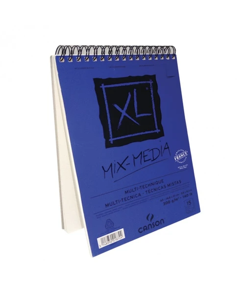 Canson XL Mix Media Çok Amaçlı Sanatsal Blok A5 300 g 15 Yaprak ürün görseli 1