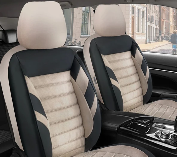 Fiat / Tofaş Tipo Koltuk Kılıfı Zebra Bej