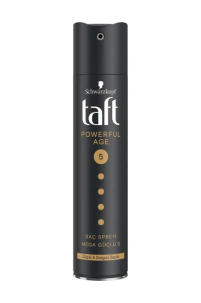 Taft Powerful Age Saç Spreyi 5 Numara Güçlü ve Dolgun Saçlar 250 Ml - 2