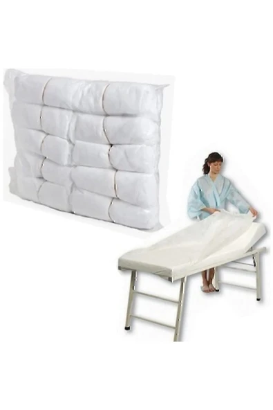 Tek Kullanımlık Lastikli Sedye Örtüsü 50li 80mm*220mm - 3
