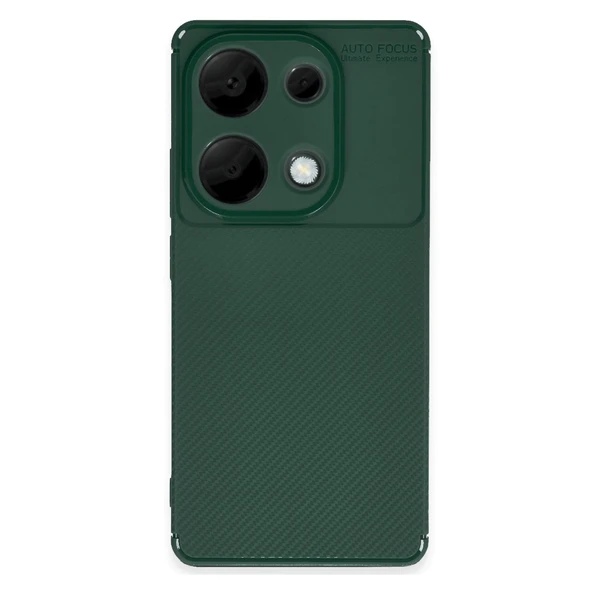 Xiaomi Redmi Note 13 Pro 4G Kılıf Focus Carbon Silikon Kapak - 6