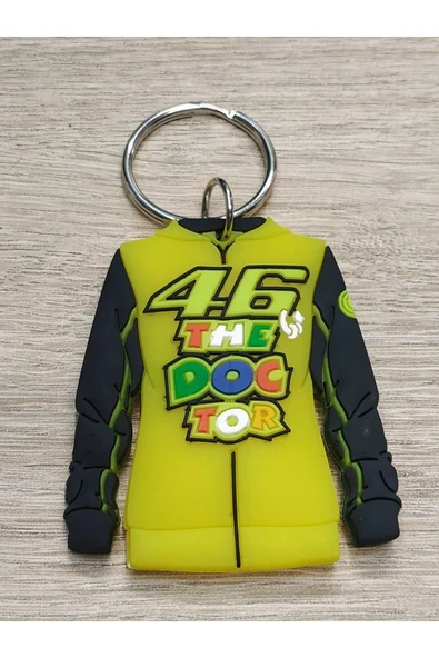 Motorcu Montu Şeklinde Anahtarlık 7x5,5 Cm Hediyelik Süs - 1