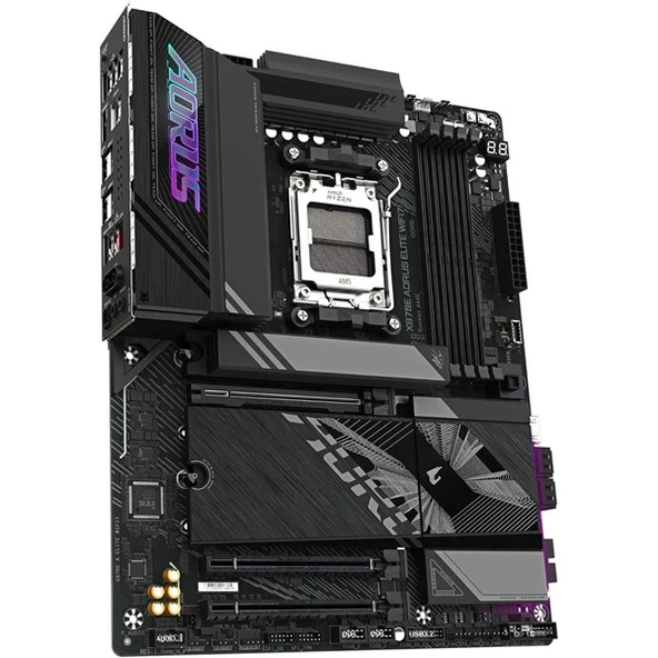 GIGABYTE X870 AORUS ELITE WIFI-7 DDR5 HDMI DP PCIe 16X v5.0 AM5 ATX - 3