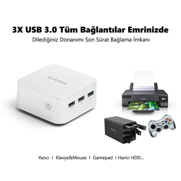 DARK MPC DK-MPC-N100 N100 8GB- 256GB SSD- O/B UHD W11 PRO Mini PC - 6