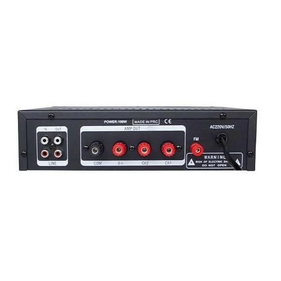 WESTA WM-605FM 100W 2-bölgeli Radyolu 100W/100V Mixer Amfi - 3