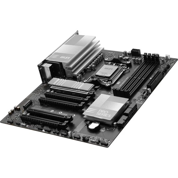 MSI PRO B840-P WIFI7 DDR5 HDMI USBC PCIE 4.0 AM5 ATX - 3